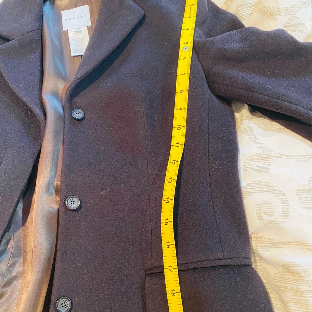 CELINE  Vintage Coat - Picture 5 of 5